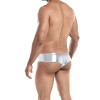 Cut4men Mens Cheeky Brief Cut4men Provocative Skai Silver Slips & Boxers