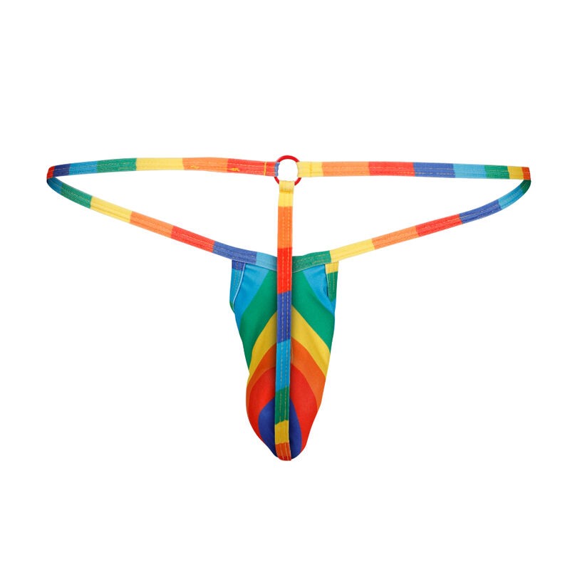 Cut4men Mens Loopstring Pouch Cut4men Rainbow Strings