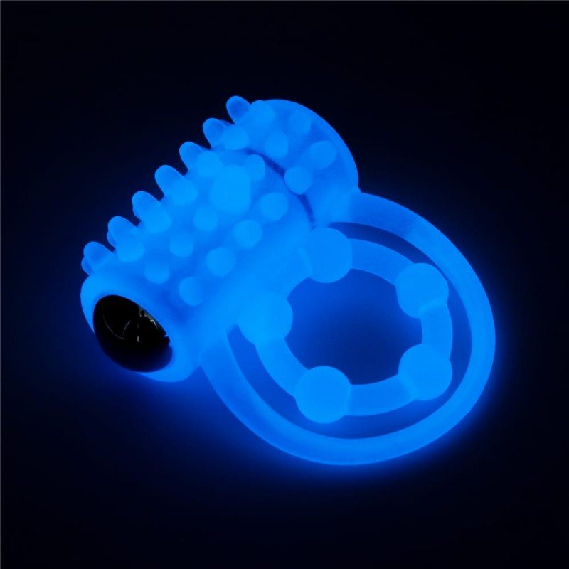 Lovetoy Δαχτυλίδι Πέους Φωσφοριζέ Lumino Play 2 Lovetoy Μπλε Δαχτυλίδια Πέους