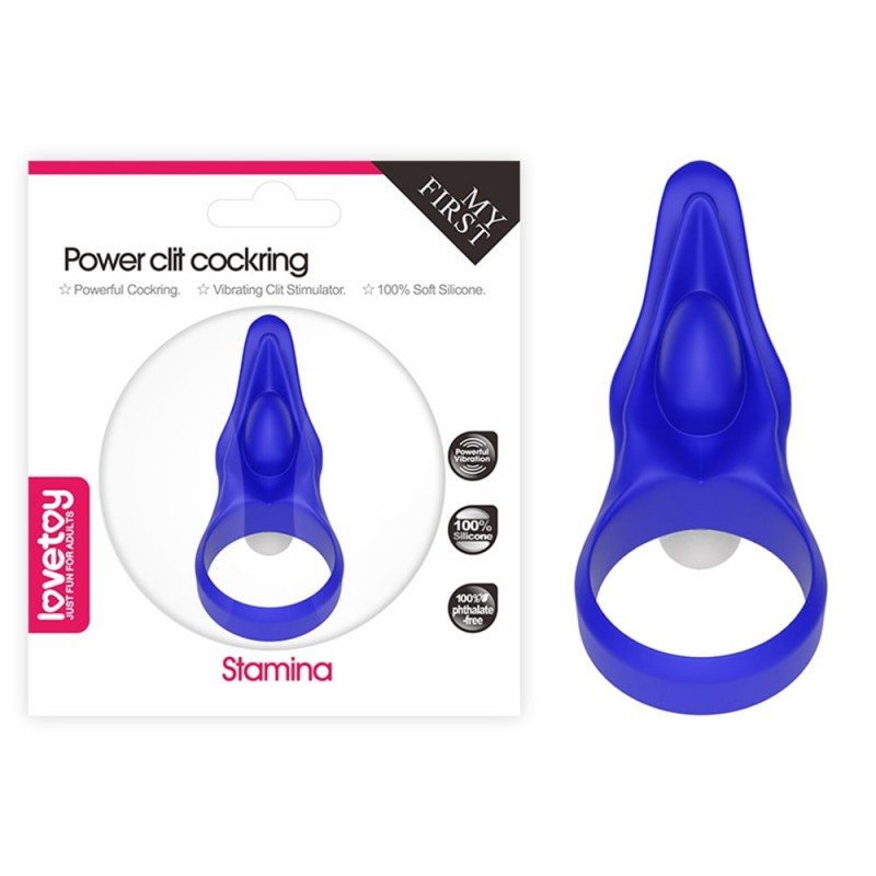 Cock Ring Lovetoy Power Clit Blue Lovetoy Cock Ring Lovetoy Power Clit Blue Cock Rings