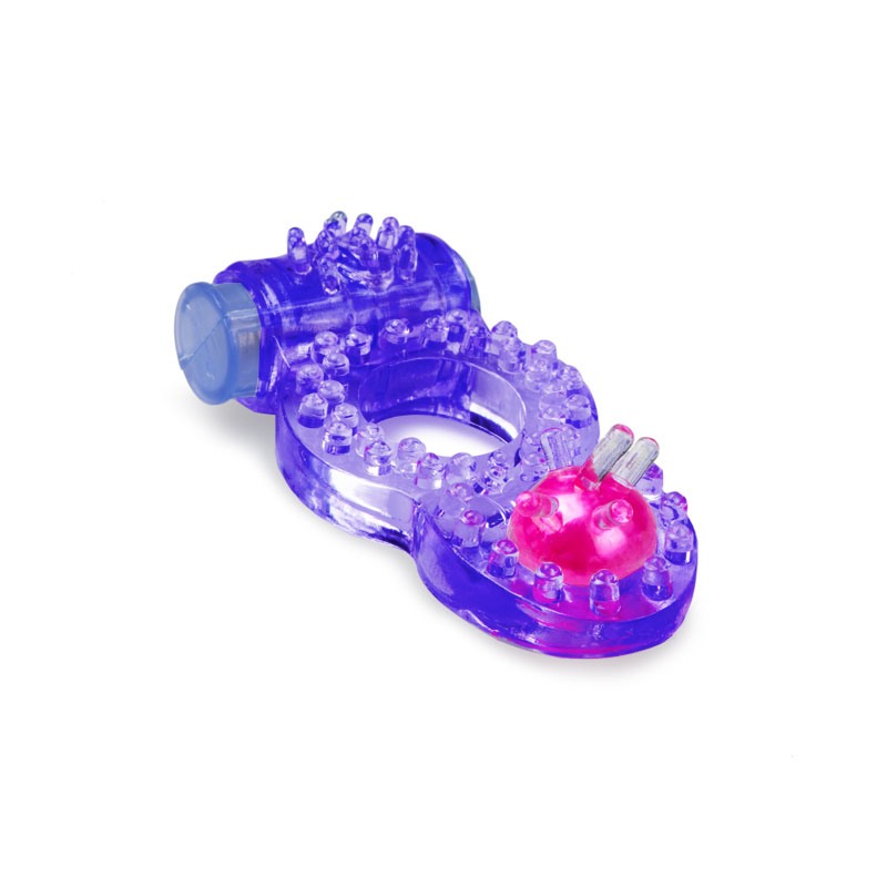 Easytoys – Online Only Δαχτυλίδι Πέους Με Μπίλια Easytoys Μοβ Δαχτυλίδια Πέους