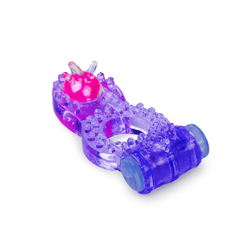 Easytoys – Online Only Δαχτυλίδι Πέους Με Μπίλια Easytoys Μοβ Δαχτυλίδια Πέους