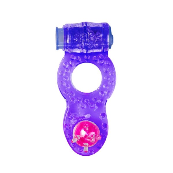Δαχτυλίδι Πέους Με Μπίλια Easytoys Μοβ