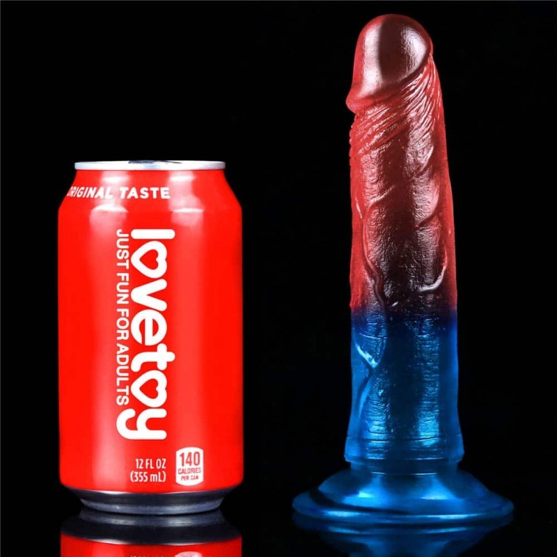 Dazzle Studs Jelly Dildo Lovetoy Dazzle Studs 18cm Jelly