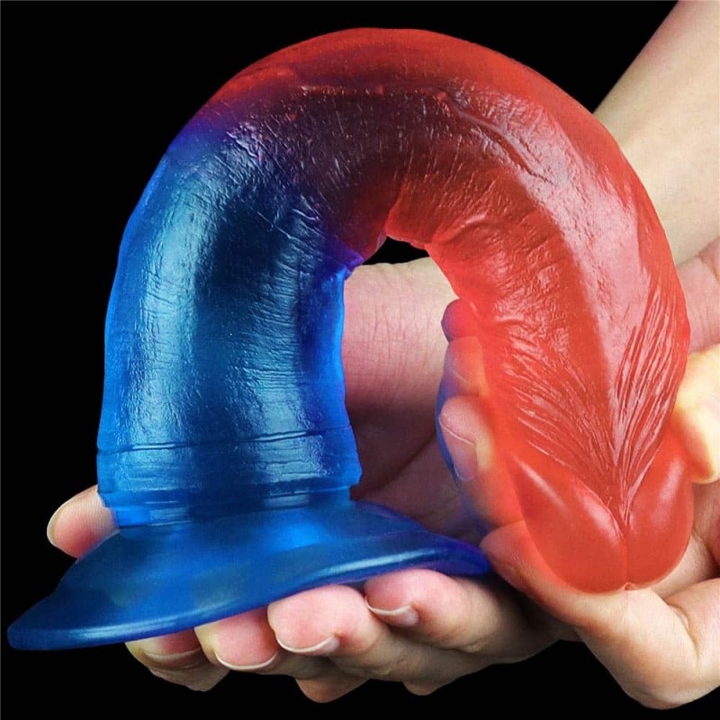 Dazzle Studs Jelly Dildo Lovetoy Dazzle Studs 18cm Jelly