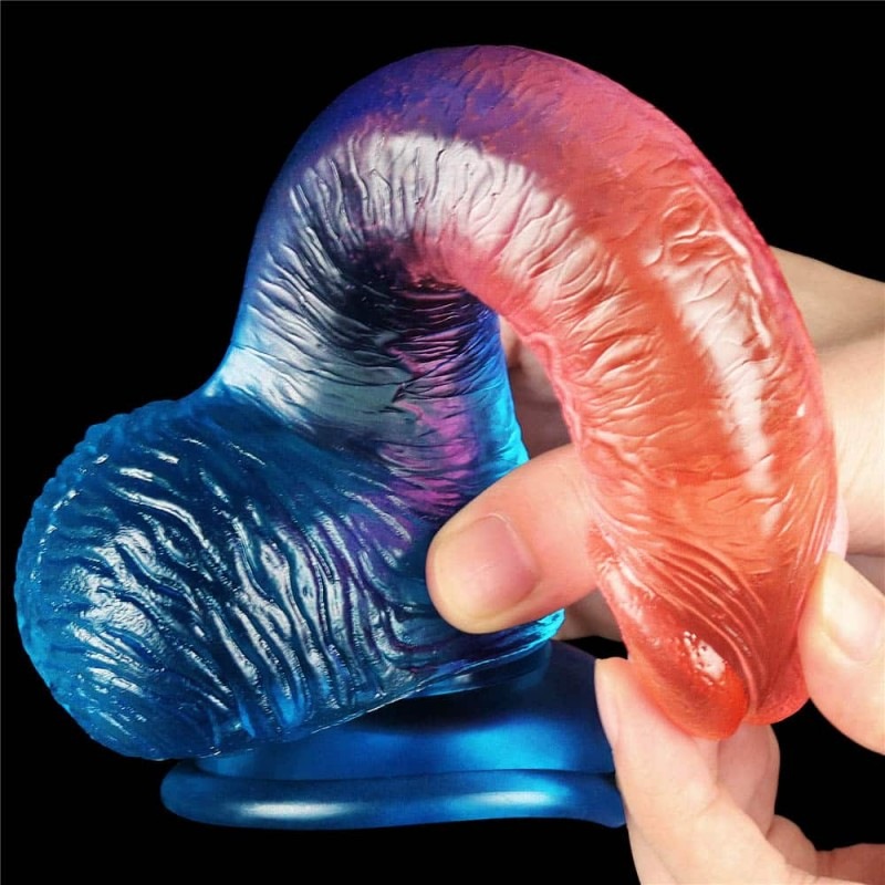 Dazzle Studs Jelly Dildo Lovetoy Dazzle Studs No1 19cm Jelly