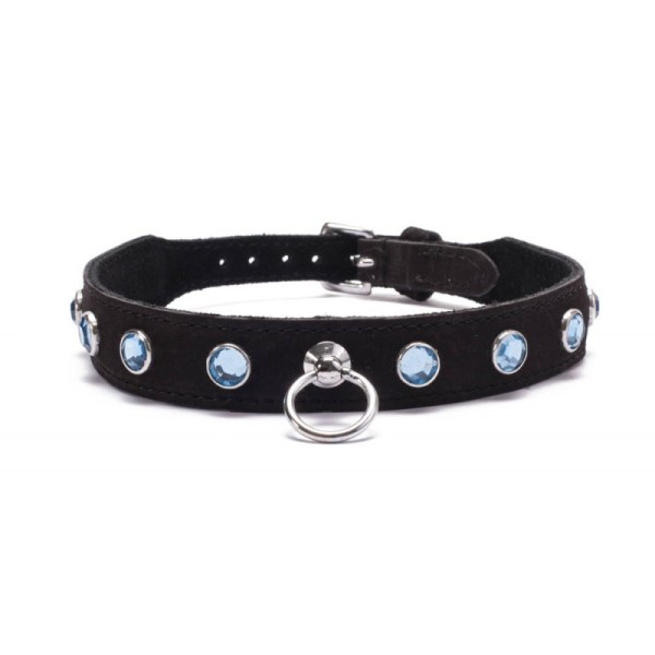 Crystal Collar Devil Sticks Light Blue
