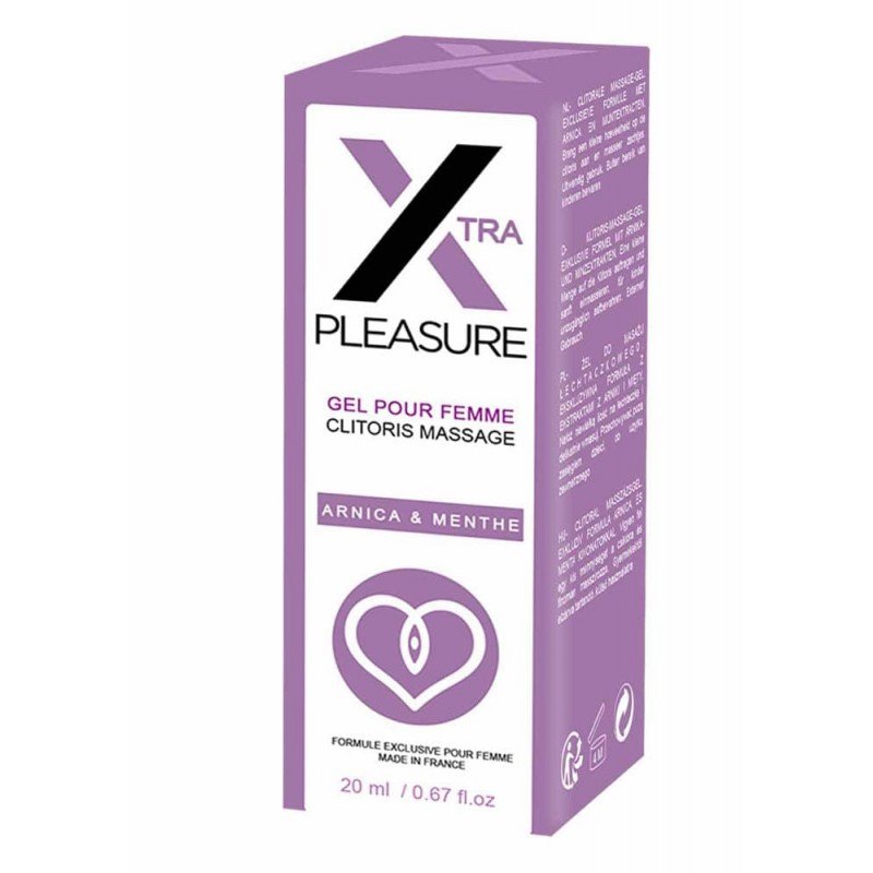 Ruf Διεγερτικό Gel Ruf X Pleasure Clitoris Massage 20ml Διεγερτικά