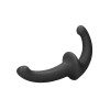 Silicone Strapless Strap-On Ouch! Black Ouch! Silicone Strapless Strap-On Ouch! Black Womens Strap-On