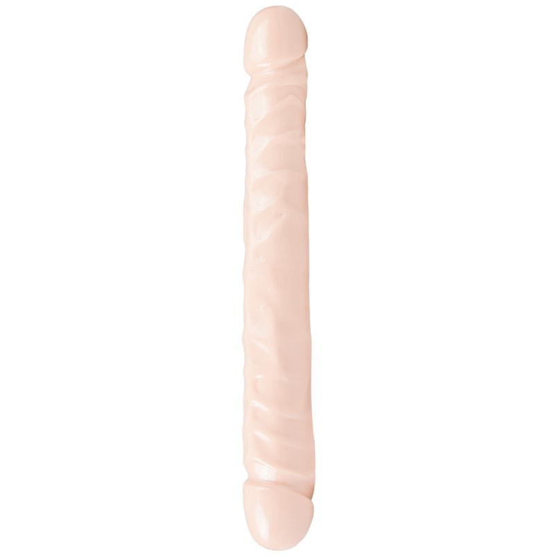 Διπλό Dildo Doc Johnson Jr. Veined Double Header 30cm Μπεζ Doc Johnson Διπλό Dildo Doc Johnson Jr. Veined Double Header 30cm Μπεζ Διπλά