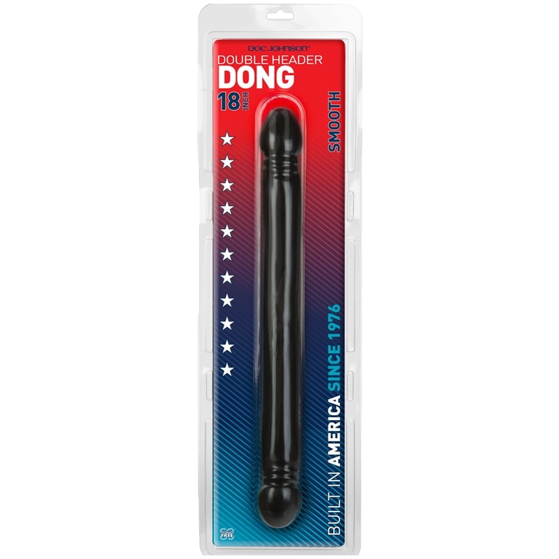 Doc Johnson Double Dildo Doc Johnson XL 44cm Βlack Double