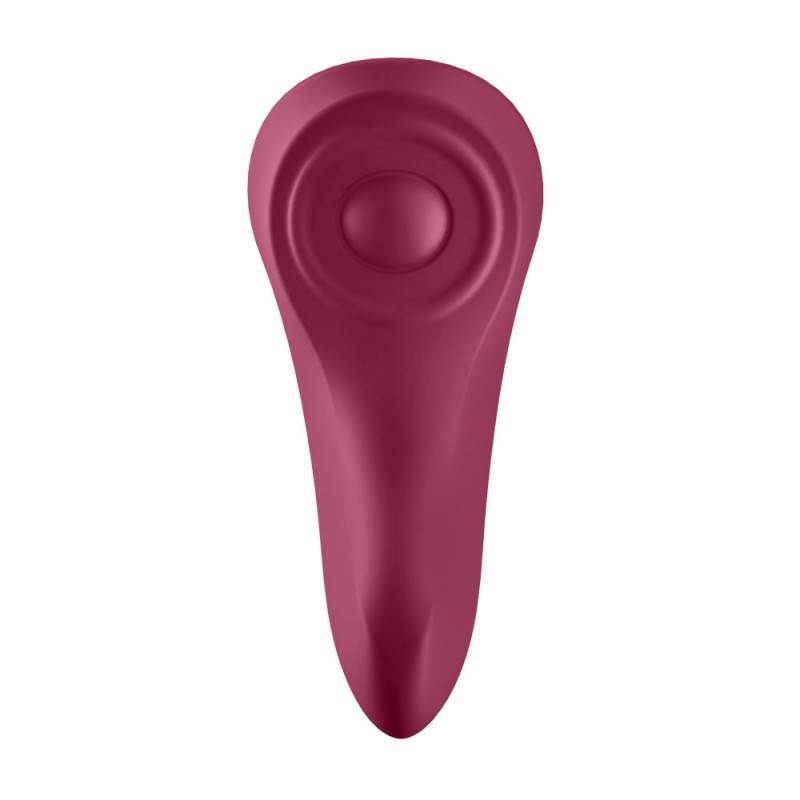Satisfyer Underwear Vibrator Satisfyer Sexy Secret Wine Red Panty Vibrators