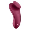Satisfyer Underwear Vibrator Satisfyer Sexy Secret Wine Red Panty Vibrators