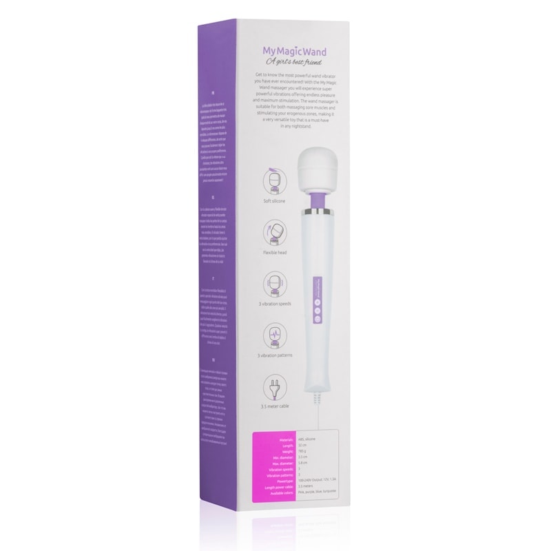 Δονητής Wand MyMagicWand Original Μοβ MyMagicWand Δονητής Wand MyMagicWand Original Μοβ Wand