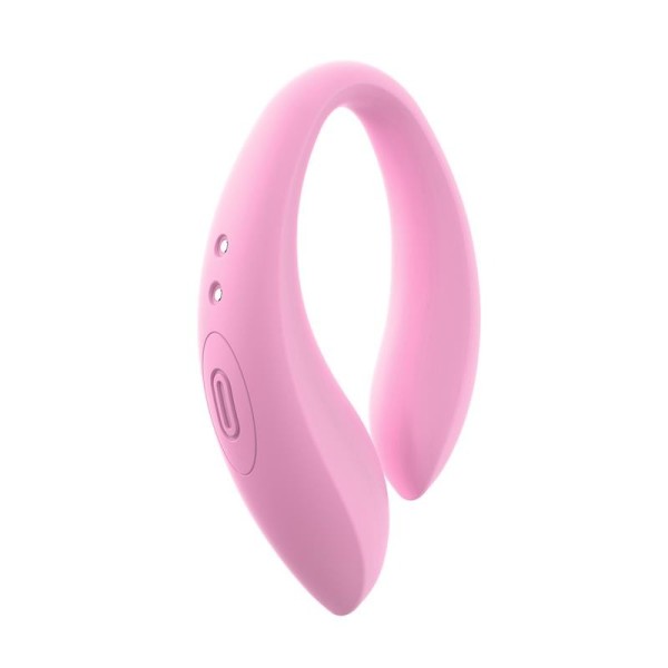 Couples Vibrator with Skeleton 180º Intoyou Pink