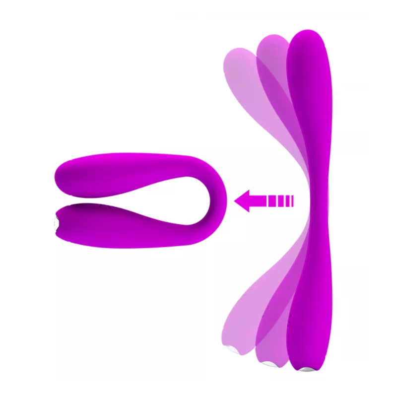 Couples Vibrator Pretty Love Yedda Purple Pretty Love Couples Vibrator Pretty Love Yedda Purple For Couples