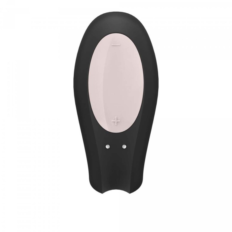 Satisfyer Couples Vibrator Satisfyer Double Joy Black Sex Toys For Couples