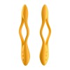 Couples Vibrator Satisfyer Elastic Joy Dark Yellow Satisfyer Couples Vibrator Satisfyer Elastic Joy Dark Yellow For Couples