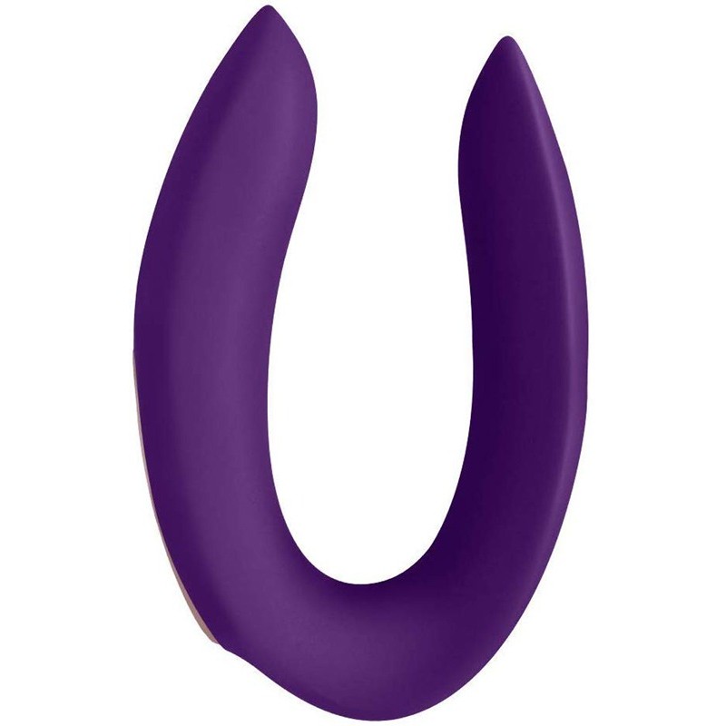 Satisfyer Couples Vibrator Satisfyer Partner Plus Remote Purple For Couples