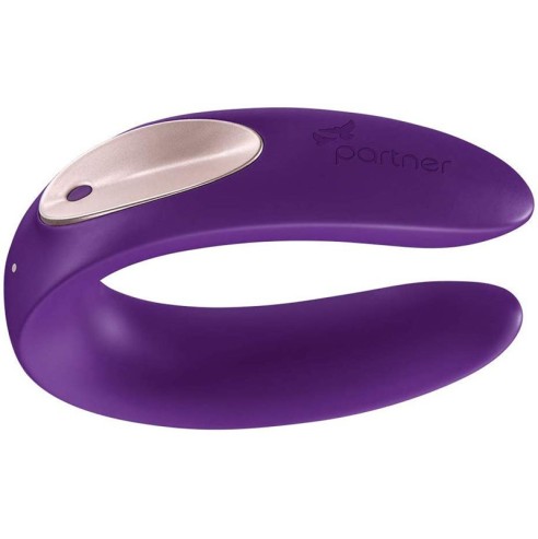 Δονητής Ζευγαριών Satisfyer Partner Plus Remote Μοβ Δονητής Ζευγαριών Satisfyer Partner Plus Remote Μοβ