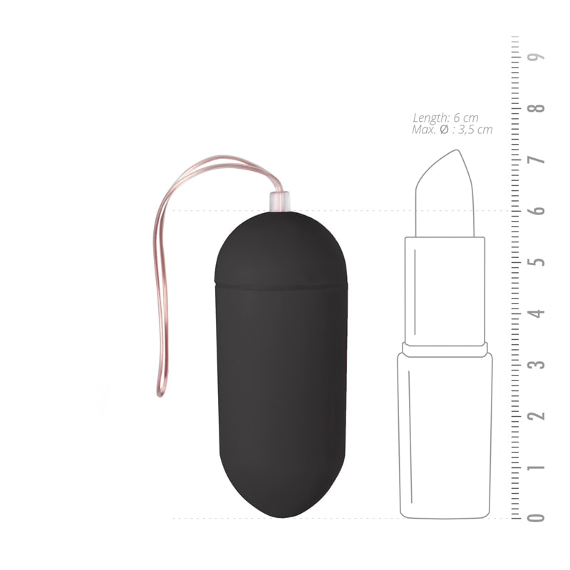 Δονούμενο Αυγό Easytoys Μαύρο Easytoys – The Mini Vibe Collection Δονούμενο Αυγό Easytoys Μαύρο Δονούμενα Αυγά