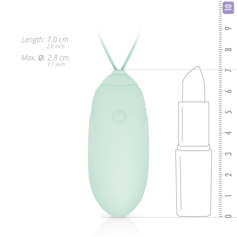 Vibrating Egg LUV EGG Green Luv Egg Vibrating Egg LUV EGG Green Vibrating Eggs