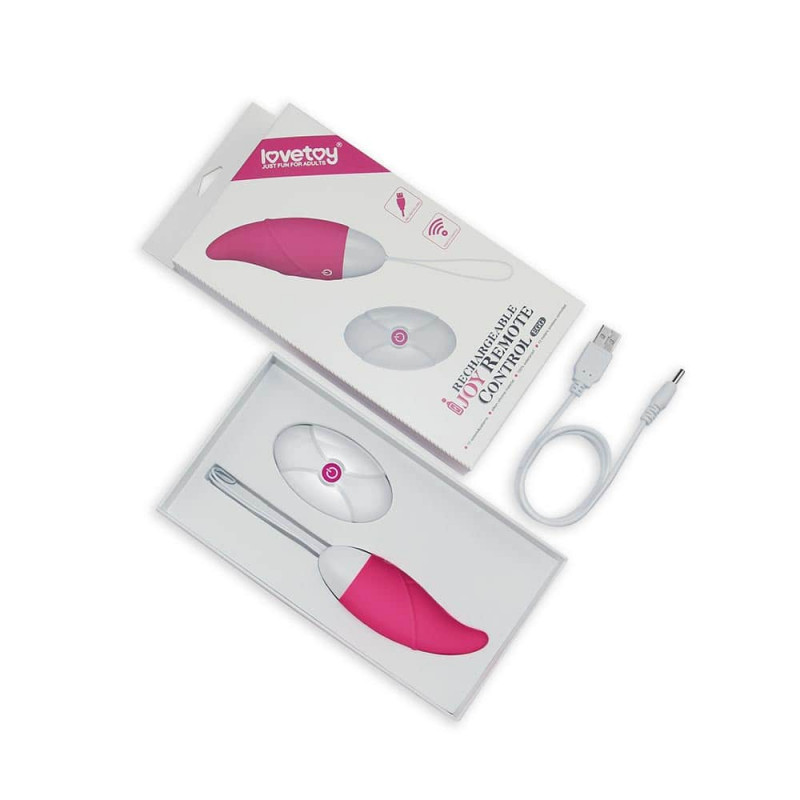 Lovetoy Δονούμενο Αυγό Wireless IJOY Ροζ Δονούμενα Αυγά