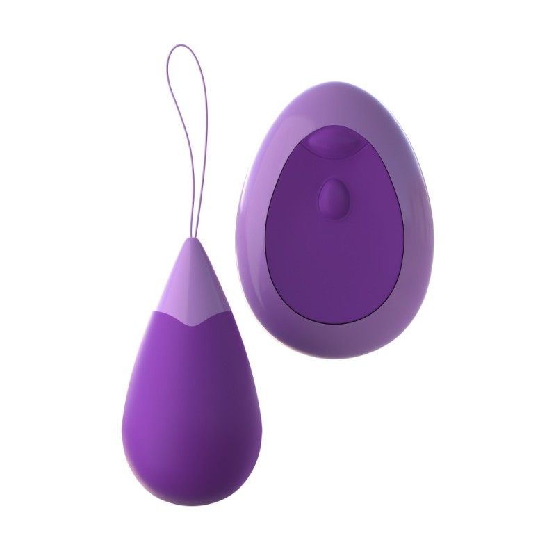 Fantasy For Her Δονούμενο Αυγό με Τηλεκοντρόλ Kegel Excite-Her Μοβ Sex Toys Για Ζευγάρια