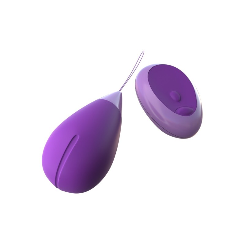 Fantasy For Her Δονούμενο Αυγό με Τηλεκοντρόλ Kegel Excite-Her Μοβ Sex Toys Για Ζευγάρια