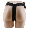 Baile Δονούμενο Διπλό Strap-on Ultra Passionate 7 Baile Μπεζ Γυναικεία Strap-On