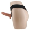 Baile Δονούμενο Strap-on Ultra Passionate 6 Baile Μπεζ Γυναικεία Strap-On