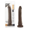 Dr. Skin Ρεαλιστικό Dildo Dr.Skin Με Βεντούζα 21.6cm Καφέ Ρεαλιστικά