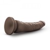 Dr. Skin Ρεαλιστικό Dildo Dr.Skin Με Βεντούζα 21.6cm Καφέ Ρεαλιστικά