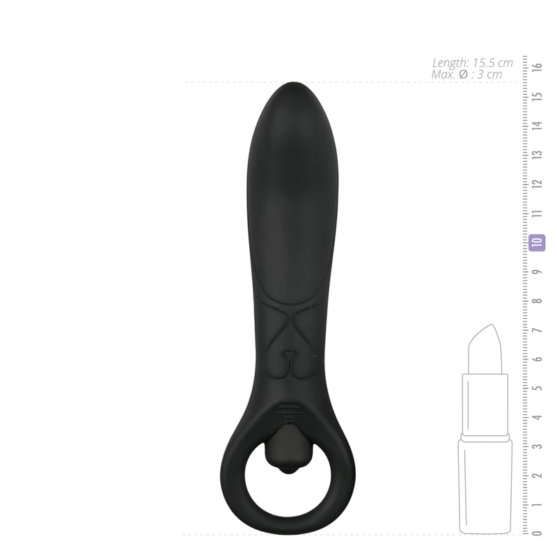 Anal Vibrator Easytoys 15.5cm Black Easytoys – Anal Collection Anal Vibrator Easytoys 15.5cm Black Vibrators