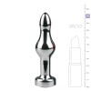 Butt Plug With Jewel Easytoys No. 16 Silver/Clear Easytoys – Anal Collection Butt Plug With Jewel Easytoys No. 16 Silver/Clear Non-Vibrating butt plugs