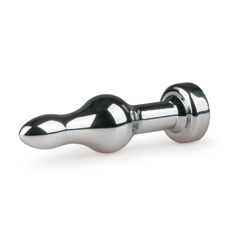 Butt Plug With Jewel Easytoys No. 16 Silver/Clear Easytoys – Anal Collection Butt Plug With Jewel Easytoys No. 16 Silver/Clear Non-Vibrating butt plugs