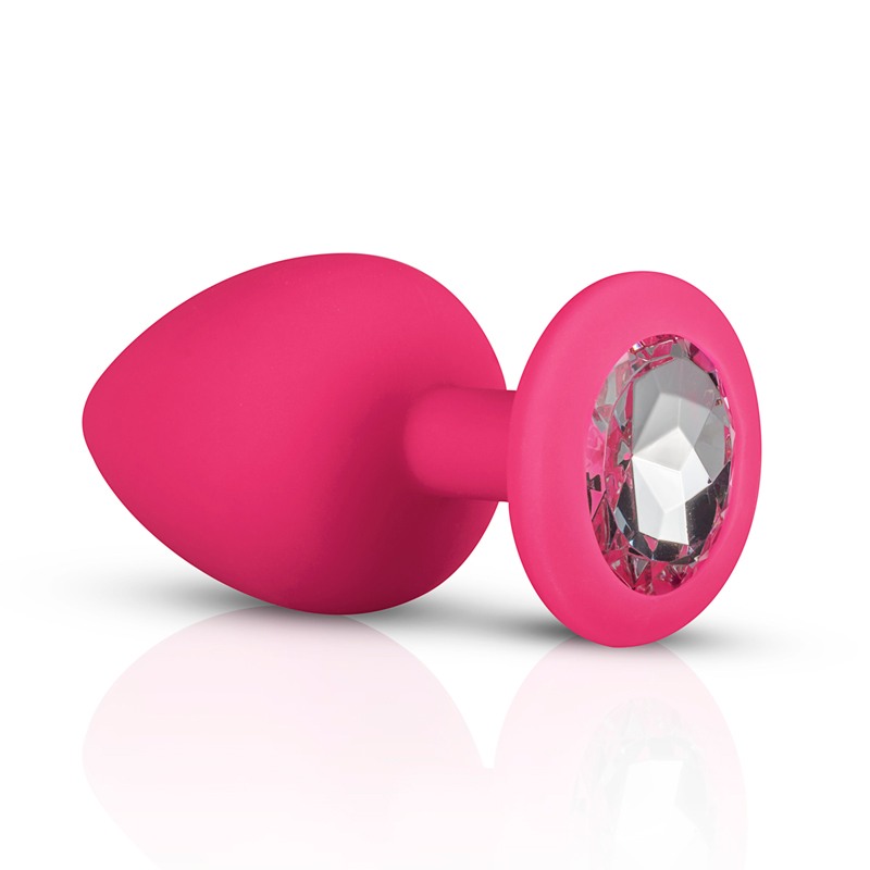 Butt Plug With Jewel Set Easytoys Diamond Pink Easytoys – Anal Collection Butt Plug With Jewel Set Easytoys Diamond Pink Non-Vibrating butt plugs