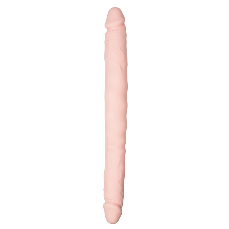 Διπλό Dildo Easytoys Double Ended Skin 40cm Μπεζ Easytoys – Dildo Collection Διπλό Dildo Easytoys Double Ended Skin 40cm Μπεζ Διπλά