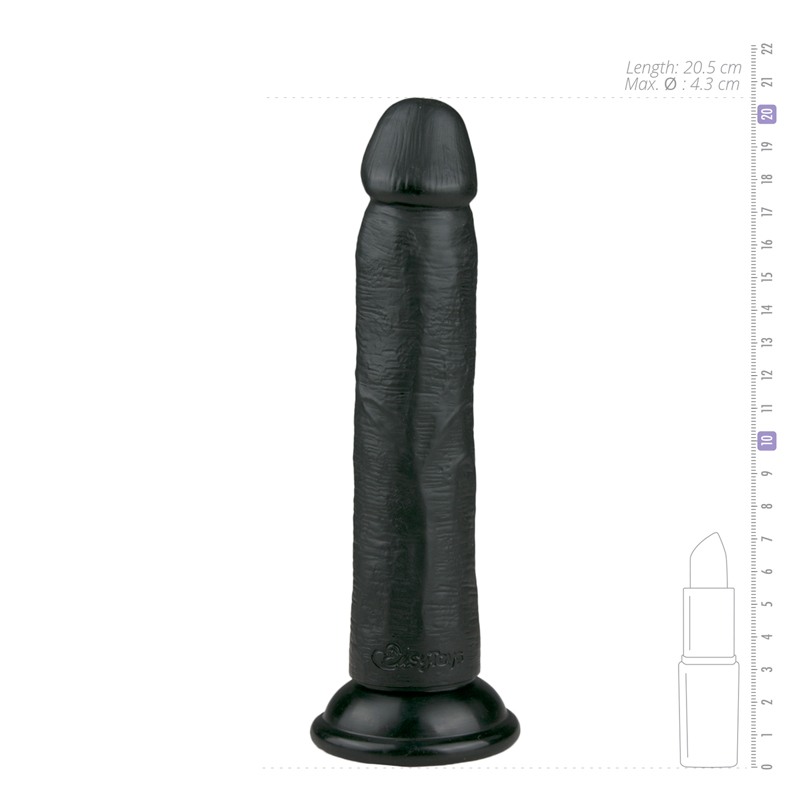Realistic Dildo Easytoys 20.5cm Black Easytoys – Dildo Collection Realistic Dildo Easytoys 20.5cm Black Realistic