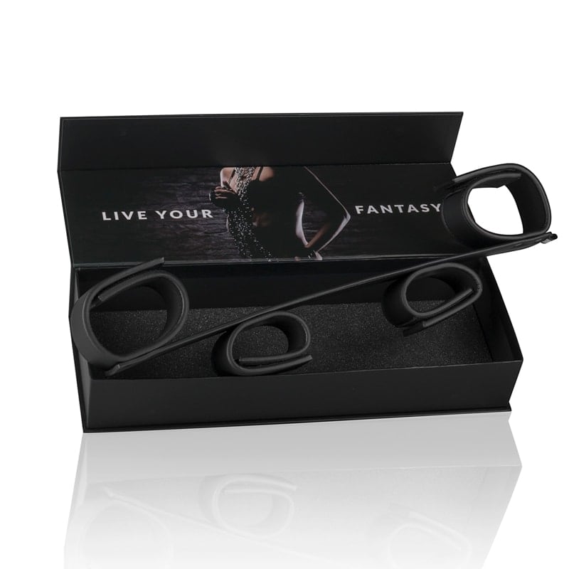 Easytoys – Fetish Collection Μπάρα Ακινητοποίησης Bondage Easytoys Μαύρη Δεσίματα