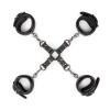 Σετ Χειροπέδες & Ποδοπέδες Hogtie Easytoys Μαύρο Easytoys – Fetish Collection Σετ Χειροπέδες & Ποδοπέδες Hogtie Easytoys Μαύρο Δεσίματα