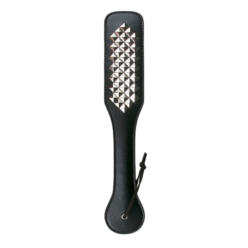 Easytoys – Fetish Collection Paddle με Μεταλλικά Τρουκς Easytoys Μαύρο Μαστίγια & Paddles