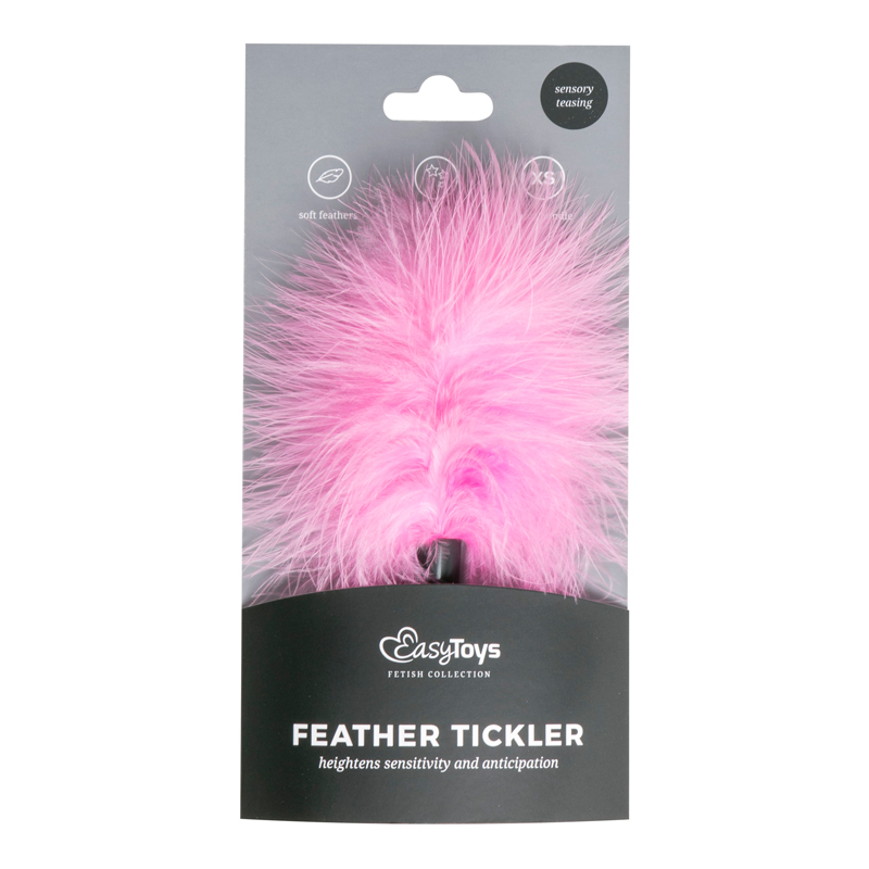 Small Feather Tickler Easytoys Pink Easytoys – Fetish Collection Small Feather Tickler Easytoys Pink Feathers & Ticklers