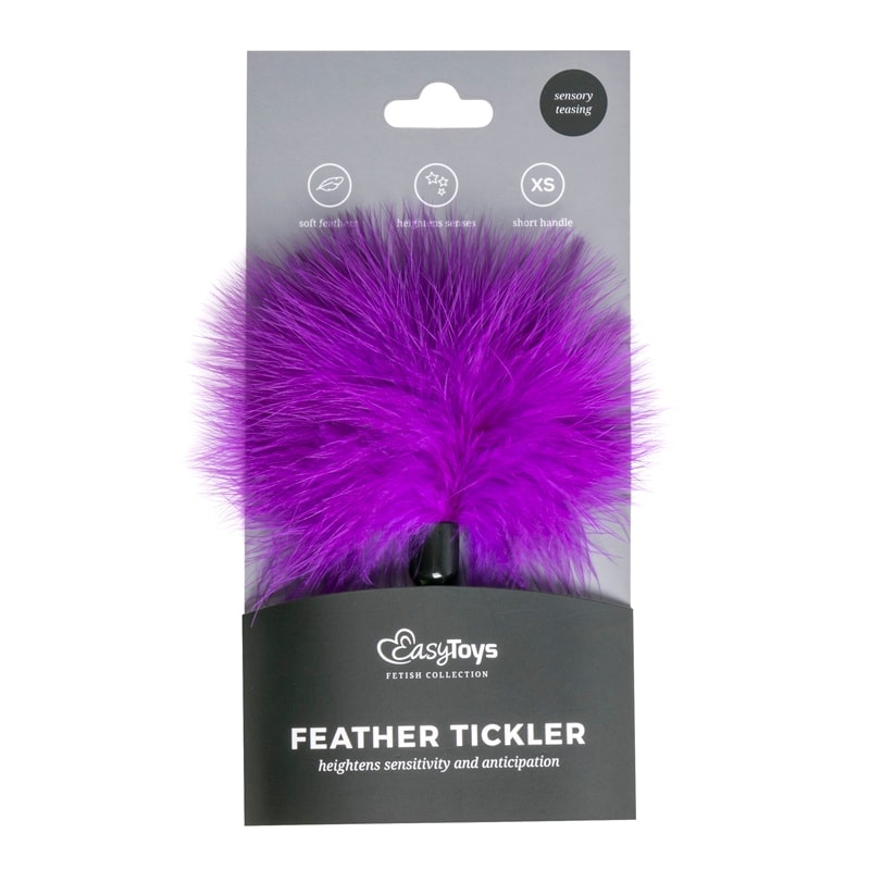 Small Feather Tickler Easytoys Purple Easytoys – Fetish Collection Small Feather Tickler Easytoys Purple Feathers & Ticklers