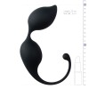 Easytoys – Geisha Collection Κολπικές Μπάλες Easytoys Curved Kegel Balls Μαύρες Κολπικές Μπίλιες