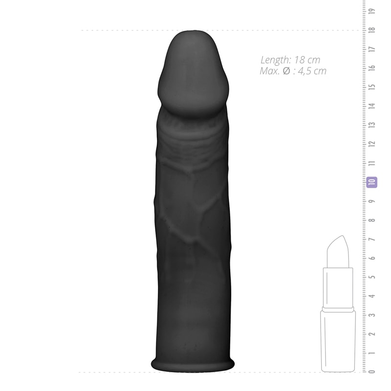 Penis Sleeve Easytoys The Extender Black Easytoys – Men Only Penis Sleeve Easytoys The Extender Black Penis Extenders