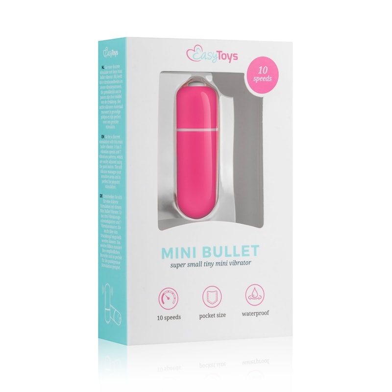 Μίνι Δονητής Easytoys 10 Ταχυτήτων 5.5cm Ροζ Easytoys – The Mini Vibe Collection Μίνι Δονητής Easytoys 10 Ταχυτήτων 5.5cm Ροζ Μίνι