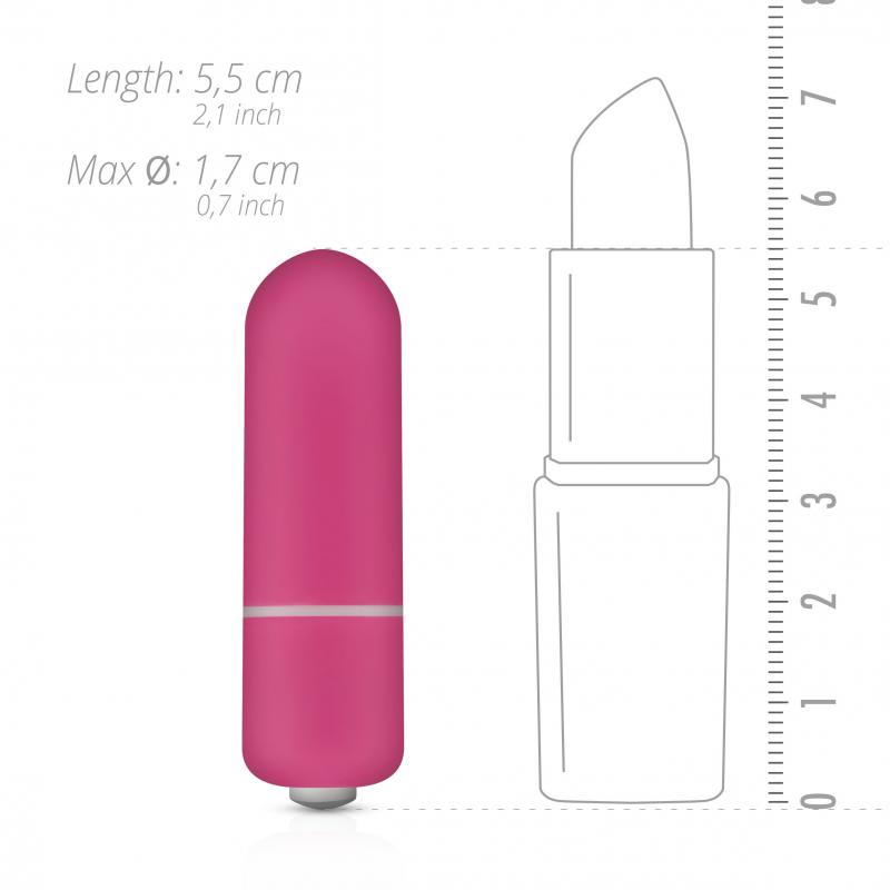 Μίνι Δονητής Easytoys 10 Ταχυτήτων 5.5cm Ροζ Easytoys – The Mini Vibe Collection Μίνι Δονητής Easytoys 10 Ταχυτήτων 5.5cm Ροζ Μίνι
