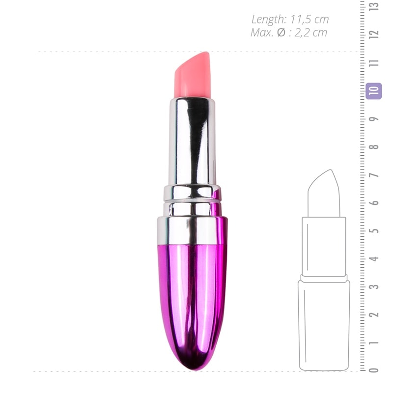 Mini Vibrator Easytoys Lipstick Purple Easytoys – The Mini Vibe Collection Mini Vibrator Easytoys Lipstick Purple Solo Play