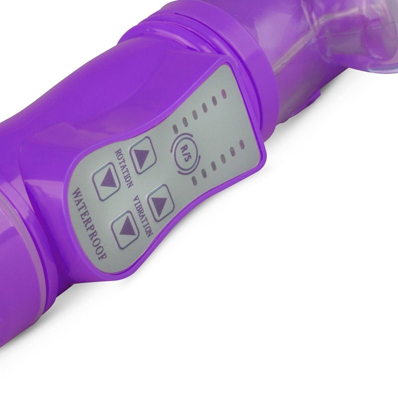 Easytoys – Vibe Collection Rabbit Thrusting Vibrator Easytoys Purple Rabbit